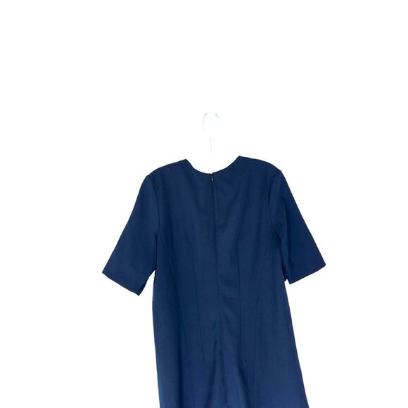 MM Lafleur The Lancia Sheath Dress Navy Business Career Office Work Size 8 - Picture 10 of 14